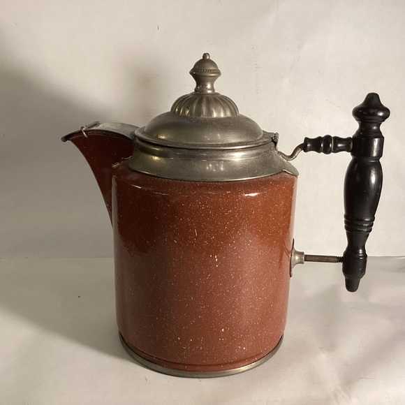 Dining Vintage Graniteware Coffee Pot Made In Connecticut Poshmark